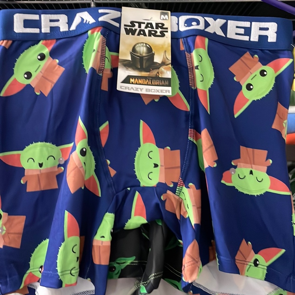 NWT Star Wars The Madalorian Baby Yoda Boxer Briefs 2-pack